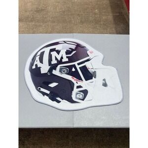Texas A&M NCAA Football Helmet Rug Non Slip